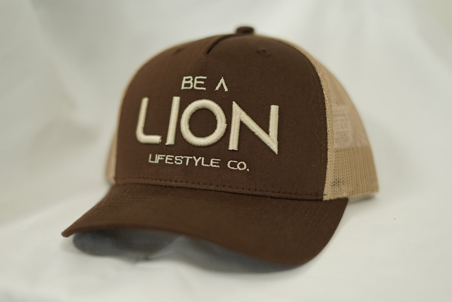 Curved Logo Trucker Hat