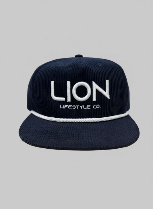 5 Panel High Profile Relaxed Corduroy Rope Hat