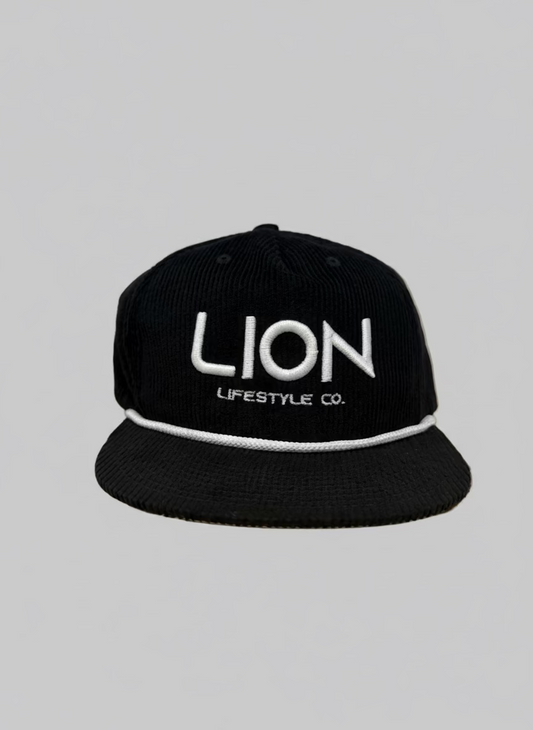 5 Panel High Profile Relaxed Corduroy Rope Hat