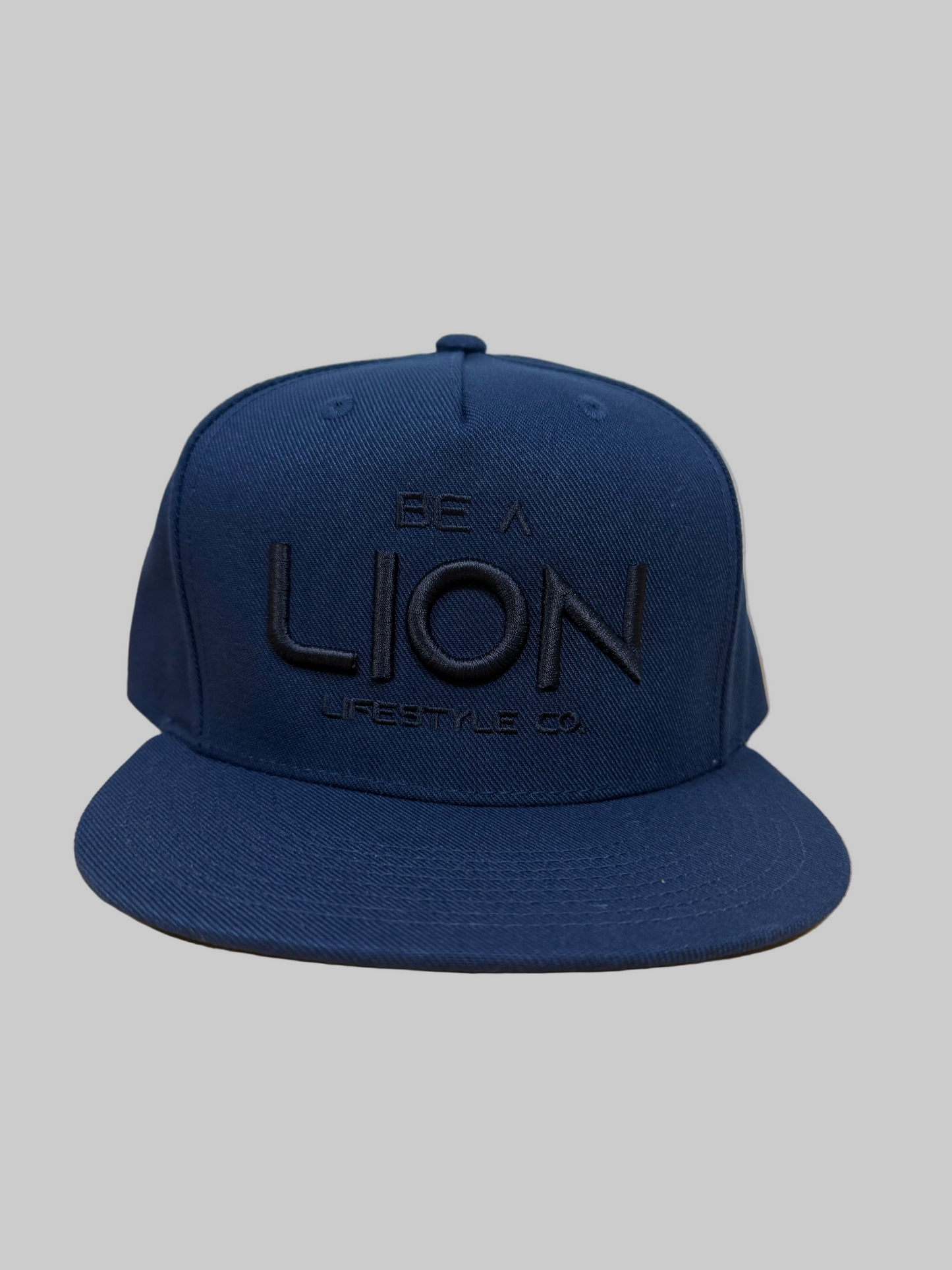 5 Panel High Profile Structured Cotton Blend Snapback